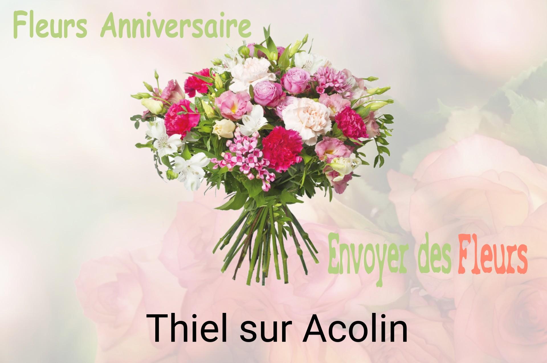 Bouquet de fleurs d’anniversaire livré à Thiel-sur-Acolin