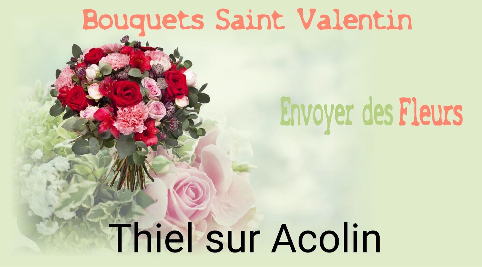 Roses de Saint-Valentin livrées à Thiel-sur-Acolin